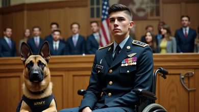 Photo of The judge condemned the man to death—but then his dog revealed a truth that left everyone speechless…