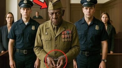 Photo of Homeless Black Veteran in the Dock—When the Judge Calls His Name, the Whole Courtroom Stands