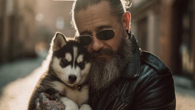 Photo of Biker Trained Service Dogs for Veterans When the VA Refused