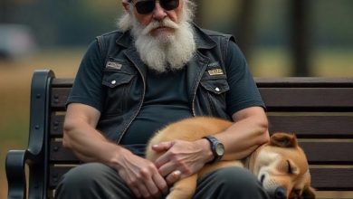 Photo of The Biker Who Terrified Parents—Until His Real Reason for Being There Brought Tears