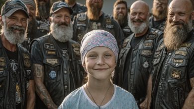 Photo of When 63 Bikers Rolled Up to My Daughter’s Hospital Window at 7 PM