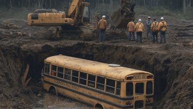 Photo of n 1986, 15 children vanished during a school excursion—nearly four decades later, their bus was discovered hidden in the forest.