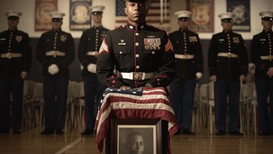 Photo of Two security officers told a Black Marine to exit his son’s graduation—then six Navy SEALs stepped in and hushed everyone