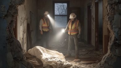 Photo of She never got to go to prom—two decades later, during a motel teardown, workers found her dress hidden in a wall.