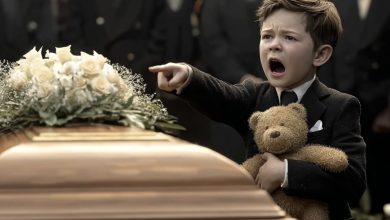 Photo of The quiet boy suddenly yelled at his grandmother’s funeral—and when he spoke, everyone was horrified