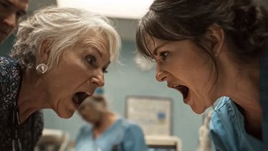 Photo of I was pushing through labor when my mother-in-law burst into the delivery room, yelling that the baby I was giving birth to belonged to her daughter