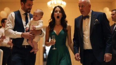 Photo of At our anniversary celebration, my best friend’s little one looked up at my husband and asked, “Dad, are we heading out now?”