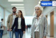 Photo of My son and his wife left me at the airport and didn’t contribute a penny. Little did they know who I was headed to see…