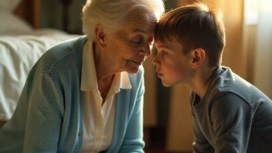 Photo of “Grandma, you have to leave — Mom and Dad are planning to send you to a nursing home today.”