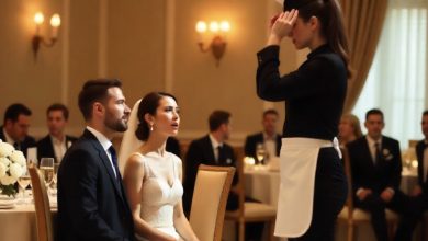 Photo of At my ex-husband’s wedding, the bride spoke into the microphone and proudly said, “I rescued him from the life he had before—with her.”