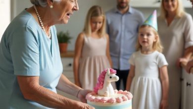 Photo of During my daughter’s birthday party, my mother-in-law shoved the cake aside and said, “She isn’t worthy of this.”