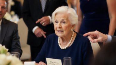 Photo of At my granddaughter’s wedding, my card said “the one paying.” Everyone laughed—until I revealed a secret from my late husband’s will.