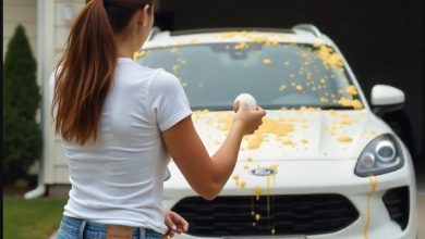 Photo of My Spoiled Cousin Threw Eggs at My Car After I Refused to Lend It to Her – She Thought It Was a Joke, but I Made Sure She Regretted It