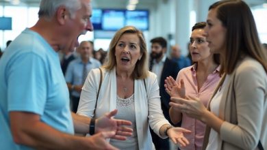 Photo of Arrogant Traveler Mocked a Woman at the Airport—He Never Expected She’d Be the One to Save His Life Just Hours Later