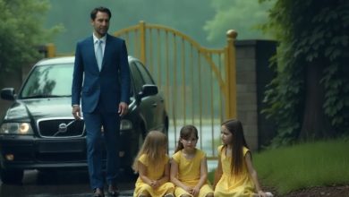 Photo of He Returned Without Warning—And Discovered His New Wife Had Left His Triplets Out in the Rain