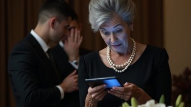 Photo of A Message During My Husband’s Funeral Changed Everything I Thought I Knew About My Family