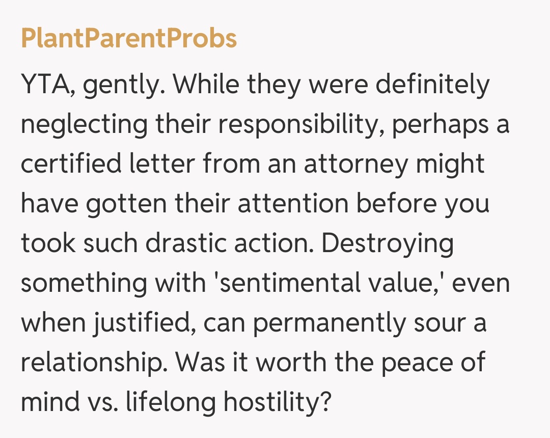 Comentariu de la PlantParentProbs