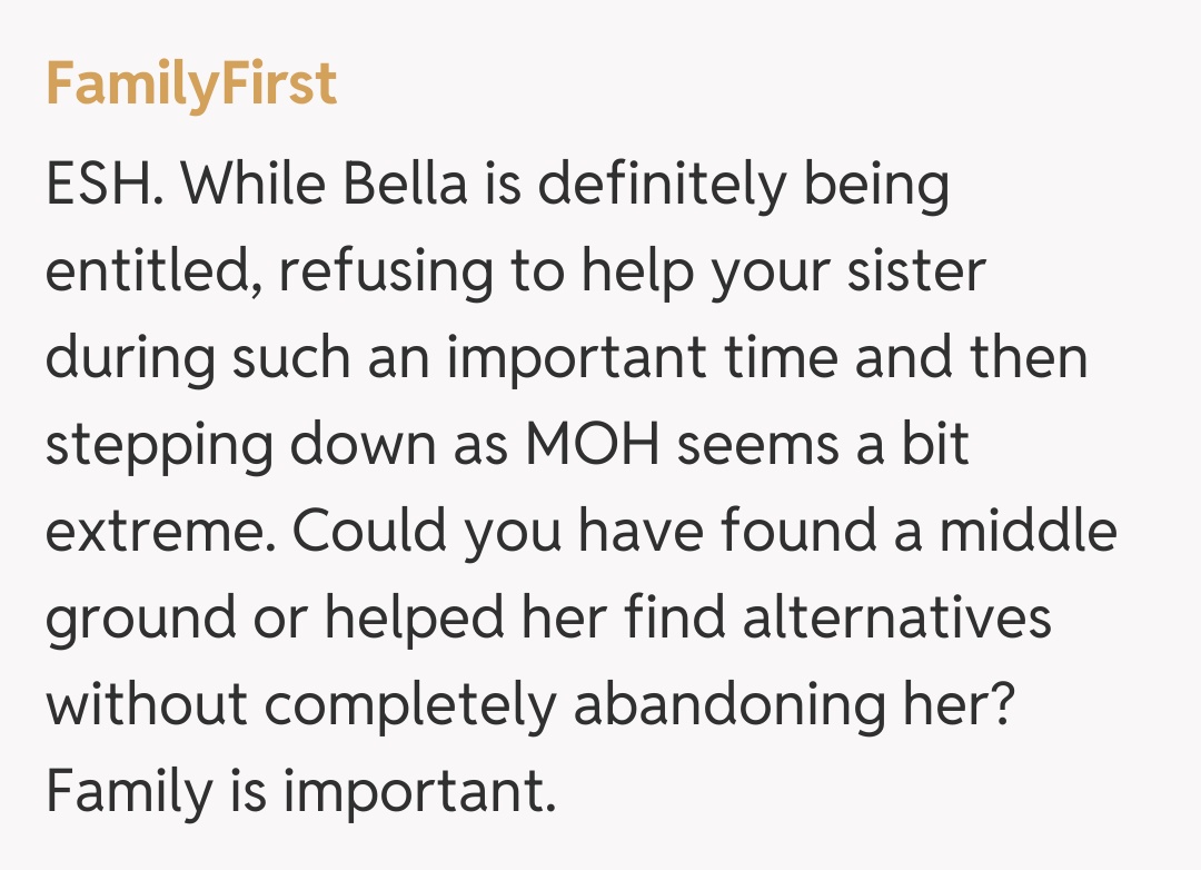 Comentariu de la FamilyFirst