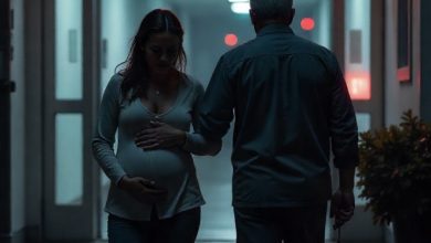 Photo of “Eight Months Pregnant, Driving Through a Storm—The Stranger I Saved That Night Changed My Life Forever”
