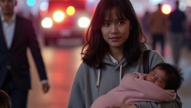 Photo of A Young Mother With a Baby Rescues a Billionaire’s Son From a Fifth Avenue Fire