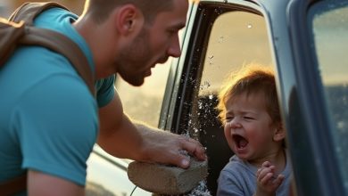 Photo of “A Young Man Rescued a Baby From a Locked Car—But the Mother’s Response Surprised Everyone”