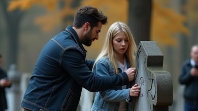 Photo of “He Pushed Her Against Their Mother’s Grave — But a Secret Circle of Friends Recorded Every Word and Exposed Him”