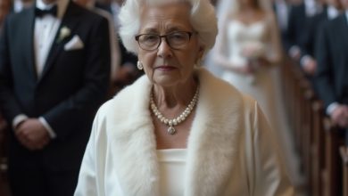 Photo of The Grandmother Who Exposed Her Grandson’s Bride in Front of the Entire Church