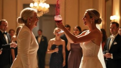 Photo of She Threw Wine on My $50,000 Gown at Her Wedding — Three Months Later, I Exposed Her Family’s Billion-Dollar Secret