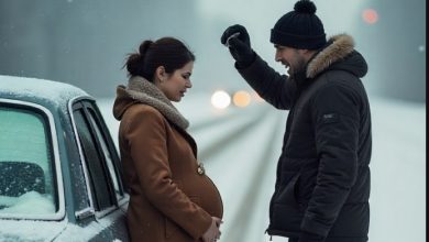 Photo of “He Left His Pregnant Wife on a Snowy Highway — But What Happened Next Changed Everything”