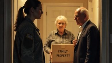 Photo of “The Day After My Soldier Husband’s Funeral, My In-Laws Changed the Locks — But They Forgot the One Thing He Left Behind”