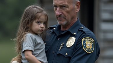 Photo of “The Officer, the Lost Girl, and the Doll That Revealed a Hidden Truth”