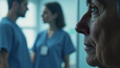 Photo of A mother discovers a shocking truth after a nurse tells her to hide outside her sons ICU room