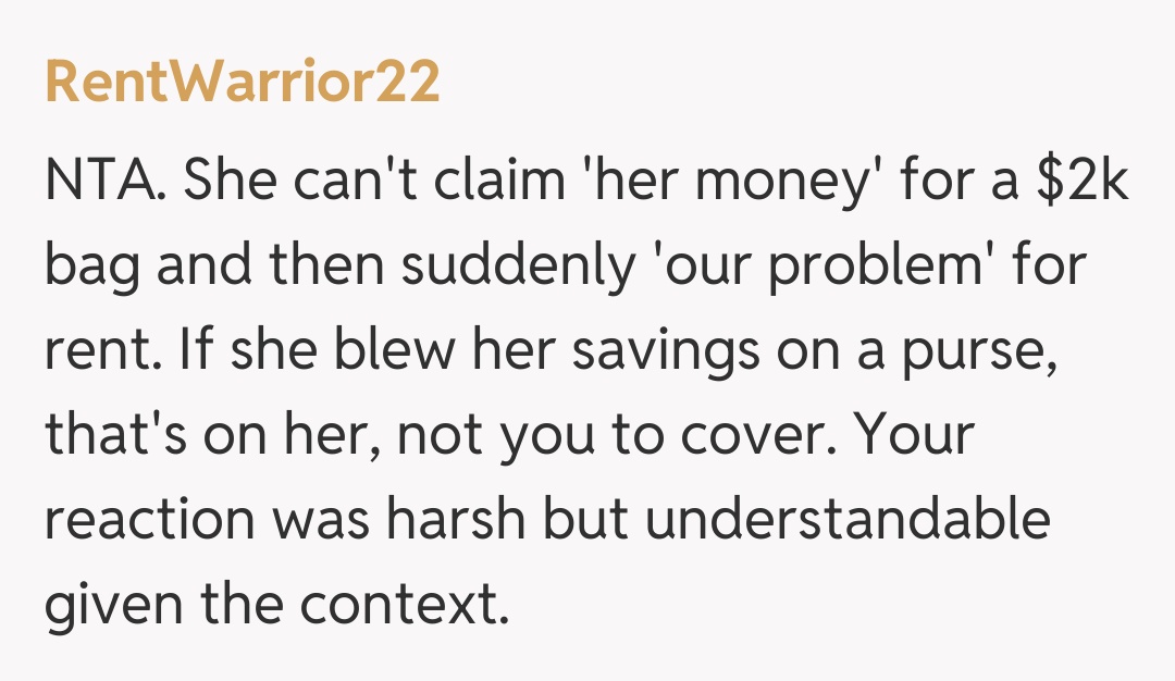 Comentariu de la RentWarrior22