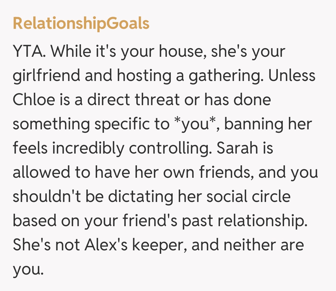Comentariu de la RelationshipGoals