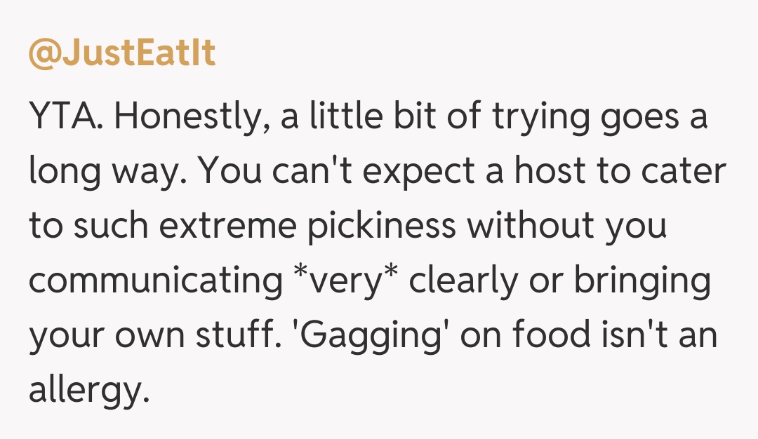 Comentariu de la @JustEatIt