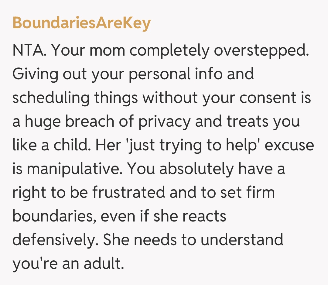 Comentariu de la BoundariesAreKey