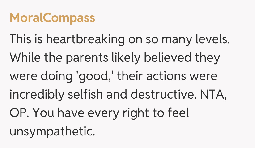 Comentariu de la MoralCompass