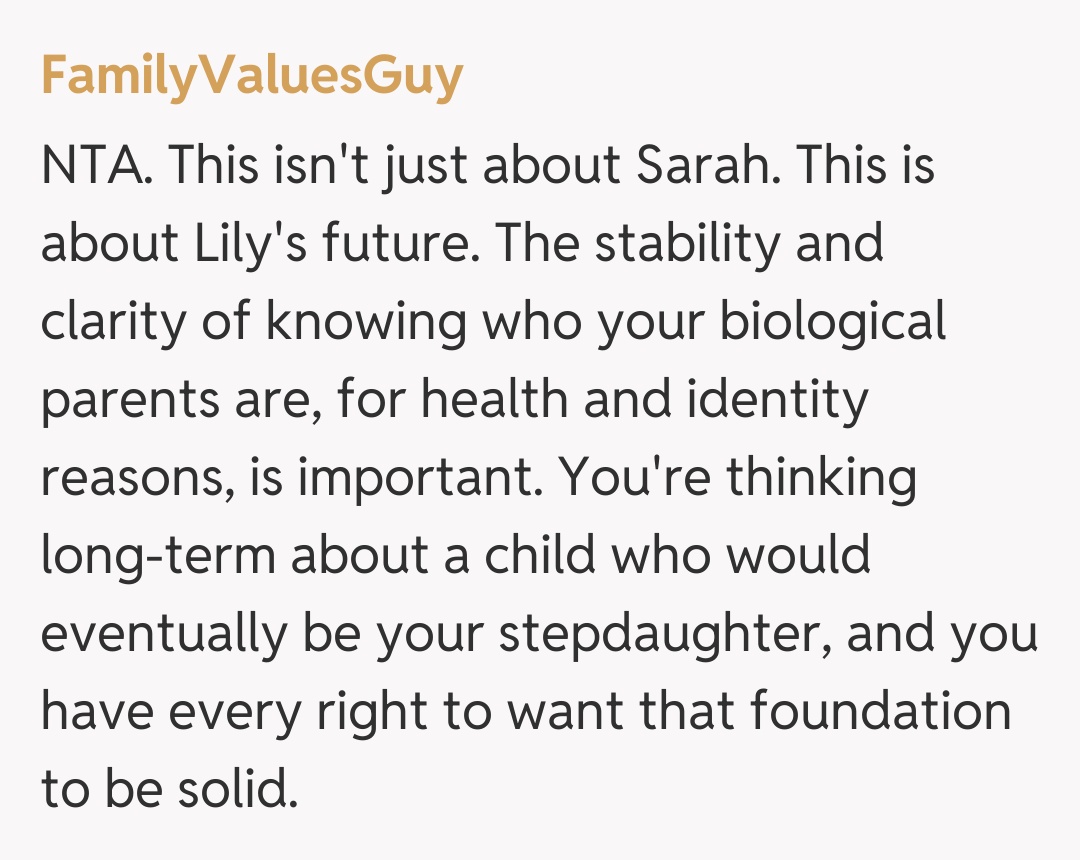 Comentariu de la FamilyValuesGuy