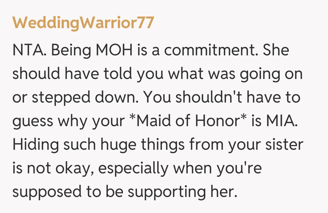 Comentariu de la WeddingWarrior77