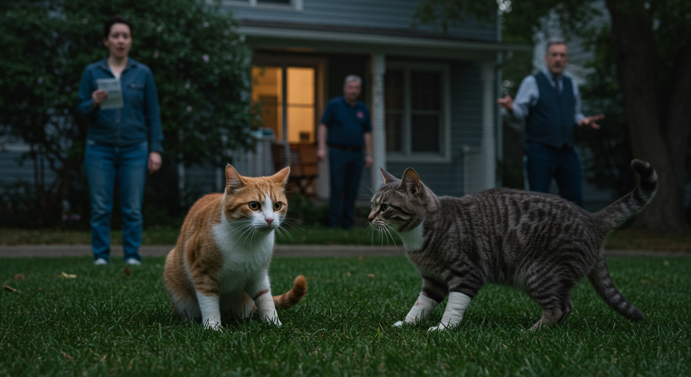AITA for demanding my neighbor pays my cat's vet bill after his aggressive feline attacked mine?