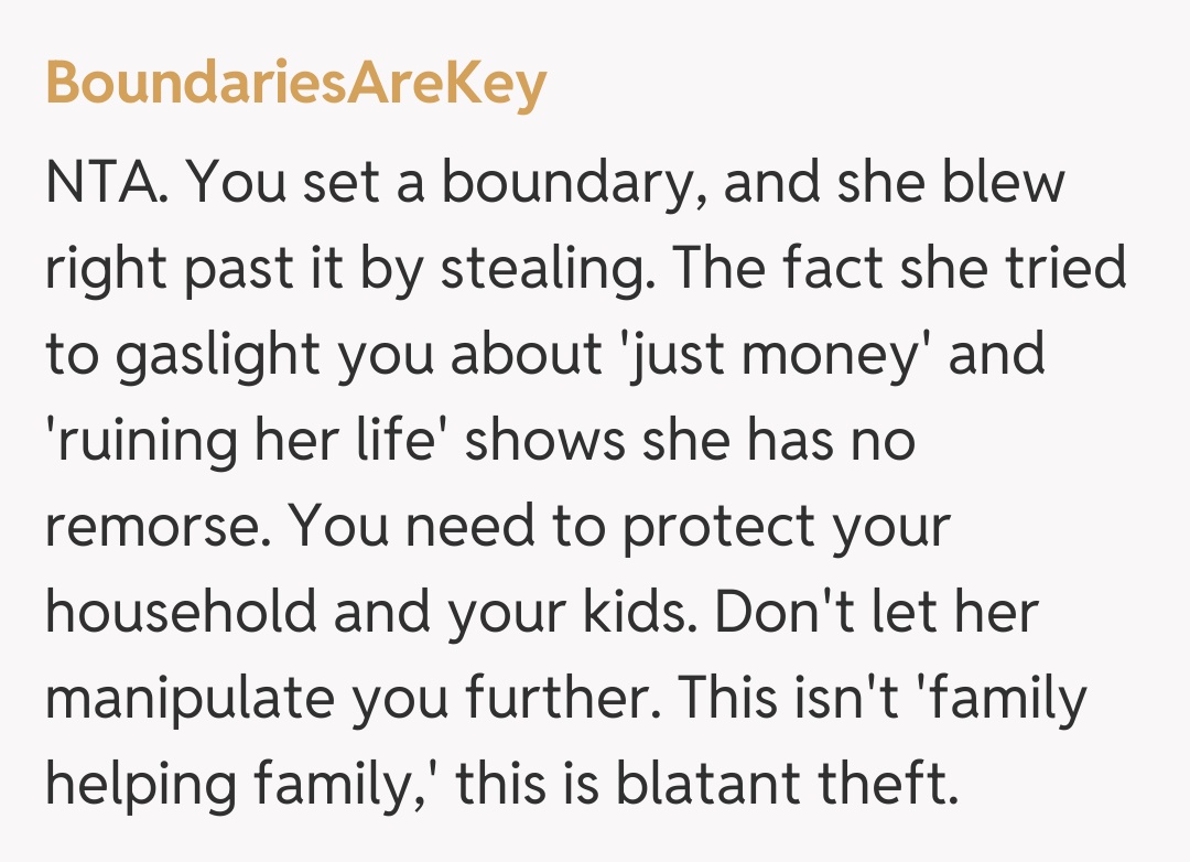 Comentariu de la BoundariesAreKey
