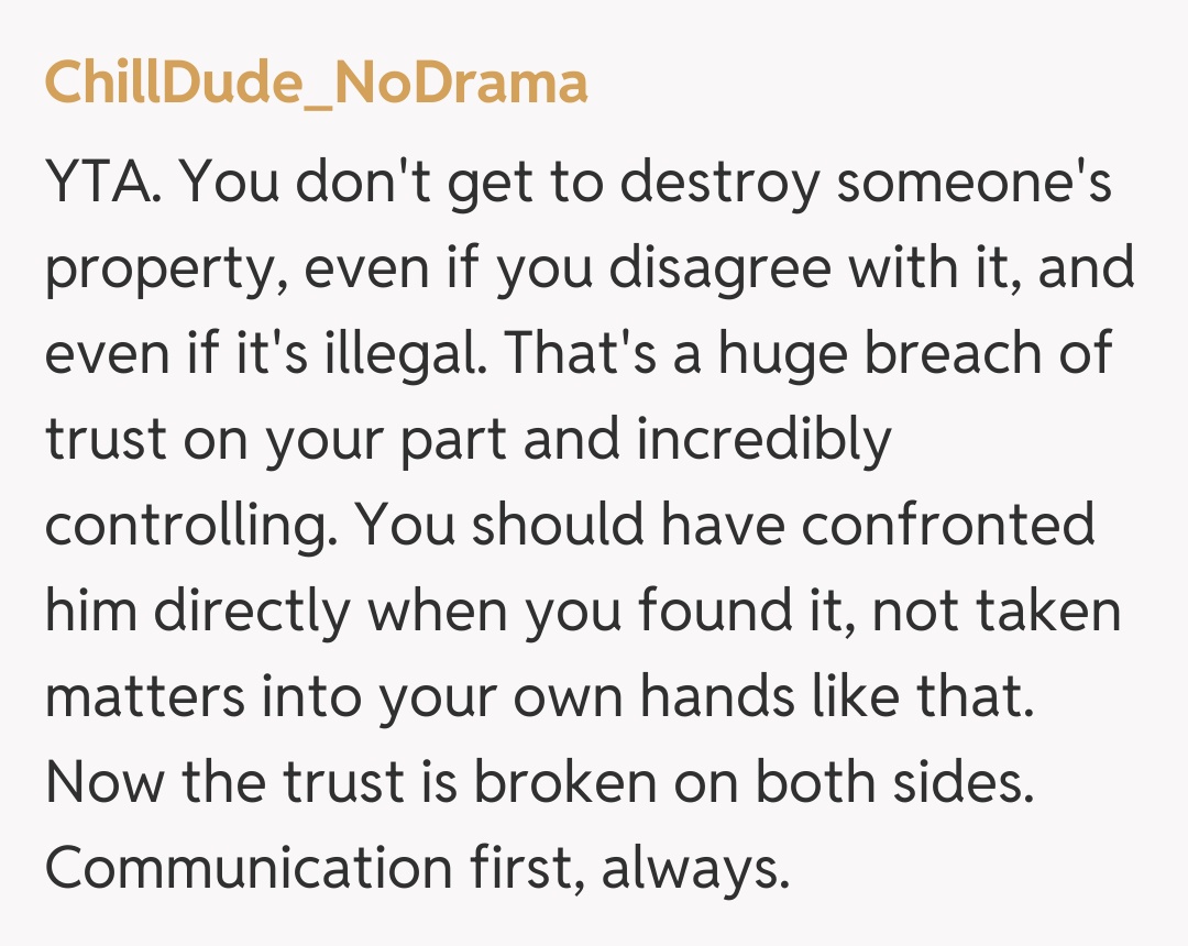 Comentariu de la ChillDude_NoDrama