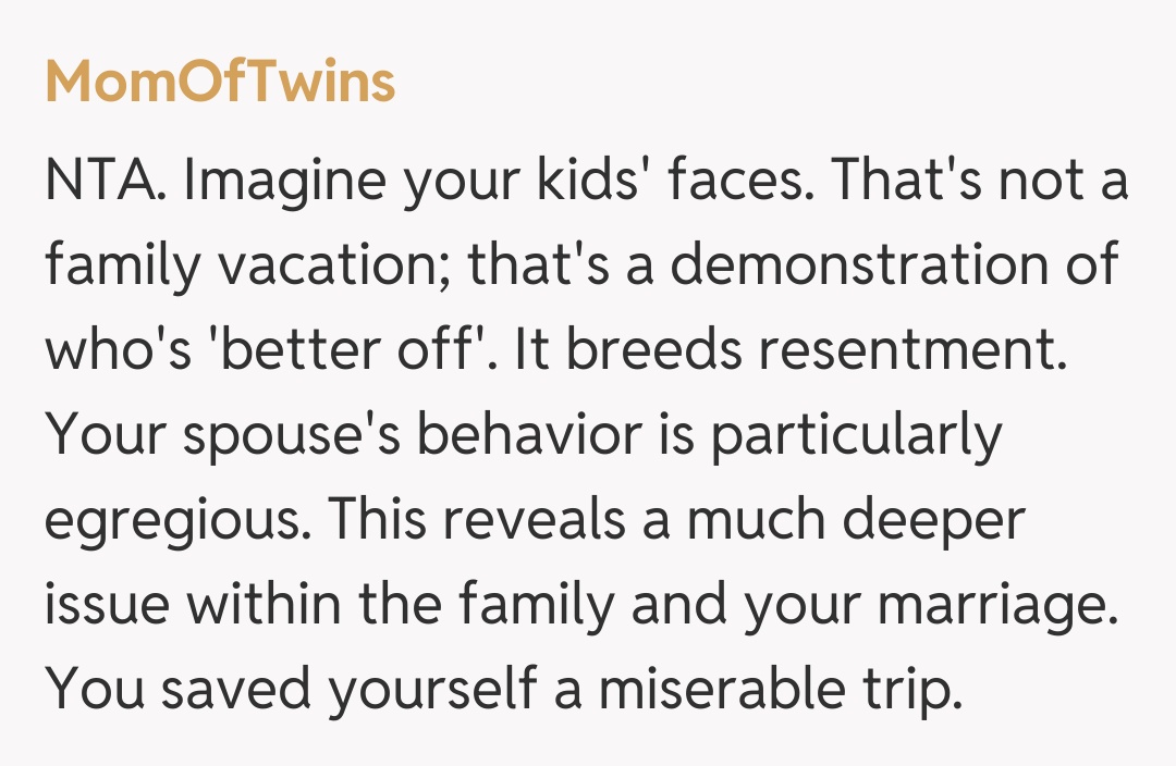 Comentariu de la MomOfTwins