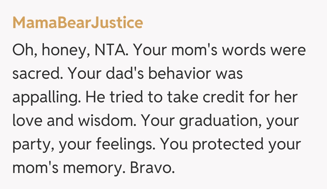 Comentariu de la MamaBearJustice