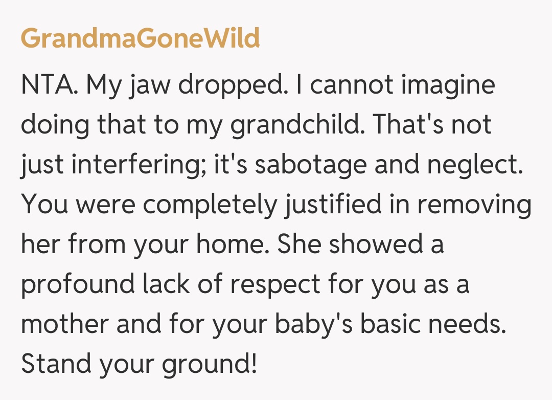 Comentariu de la GrandmaGoneWild