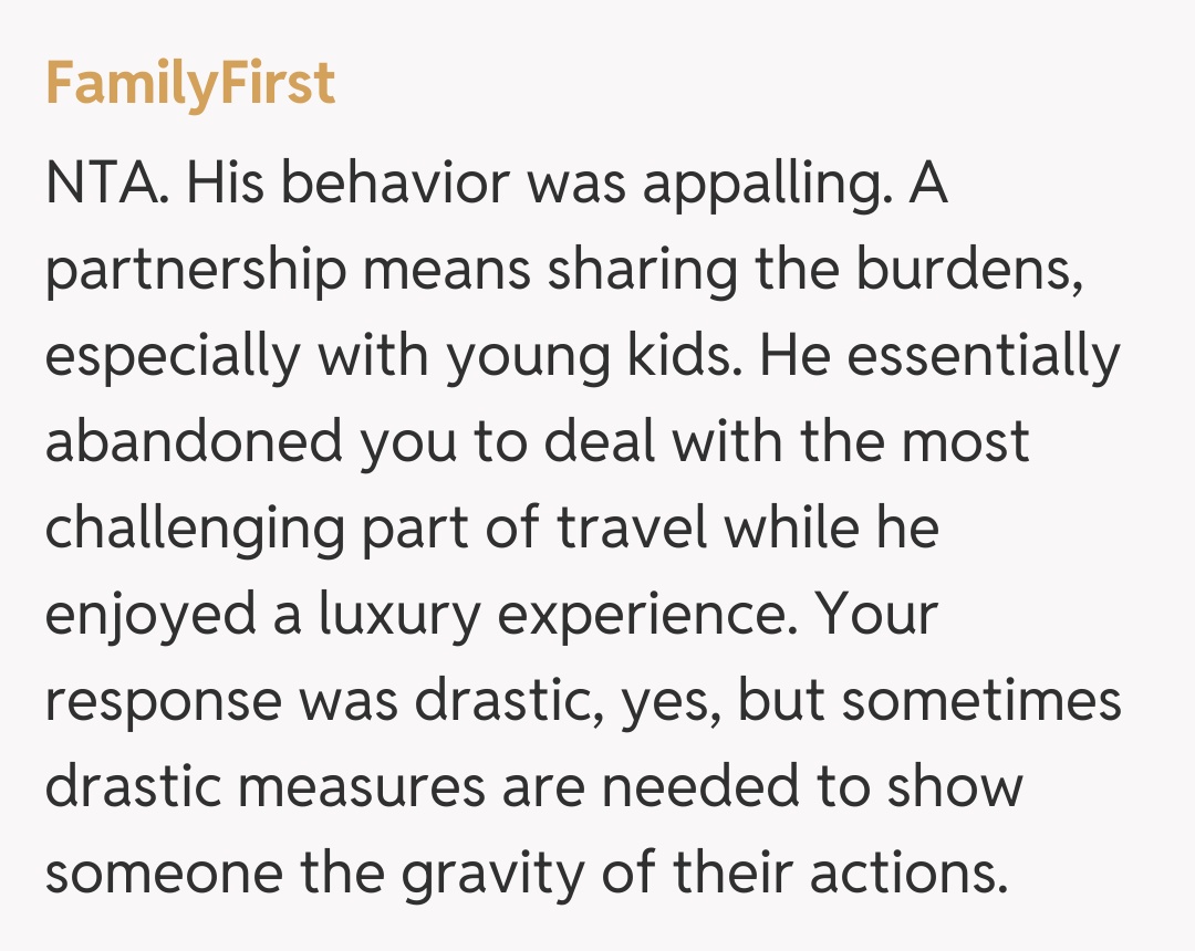 Comentariu de la FamilyFirst