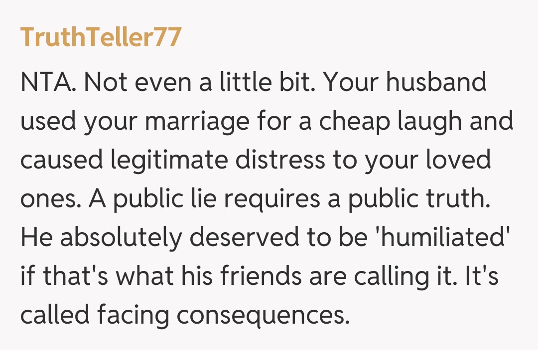 Comentariu de la TruthTeller77