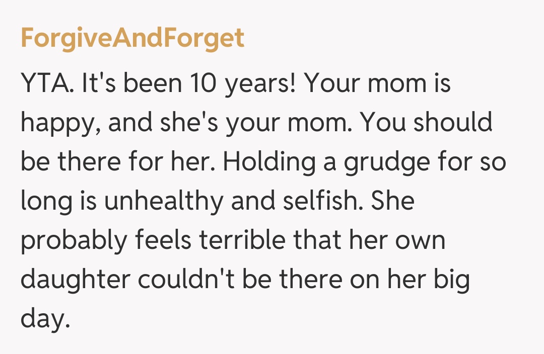 Comentariu de la ForgiveAndForget