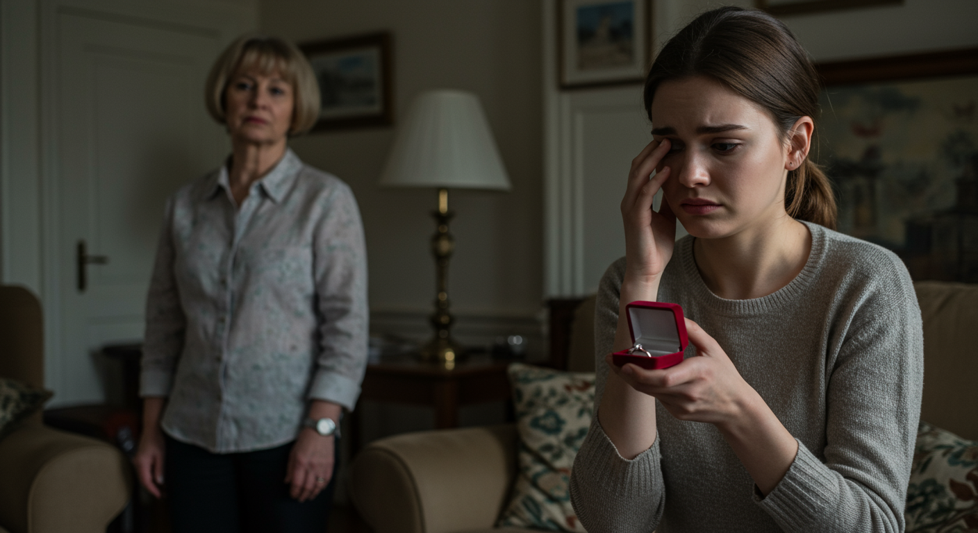 AITA for not forgiving my mom after she threw away my engagement ring because she said “it wasn’t good enough for her daughter”?