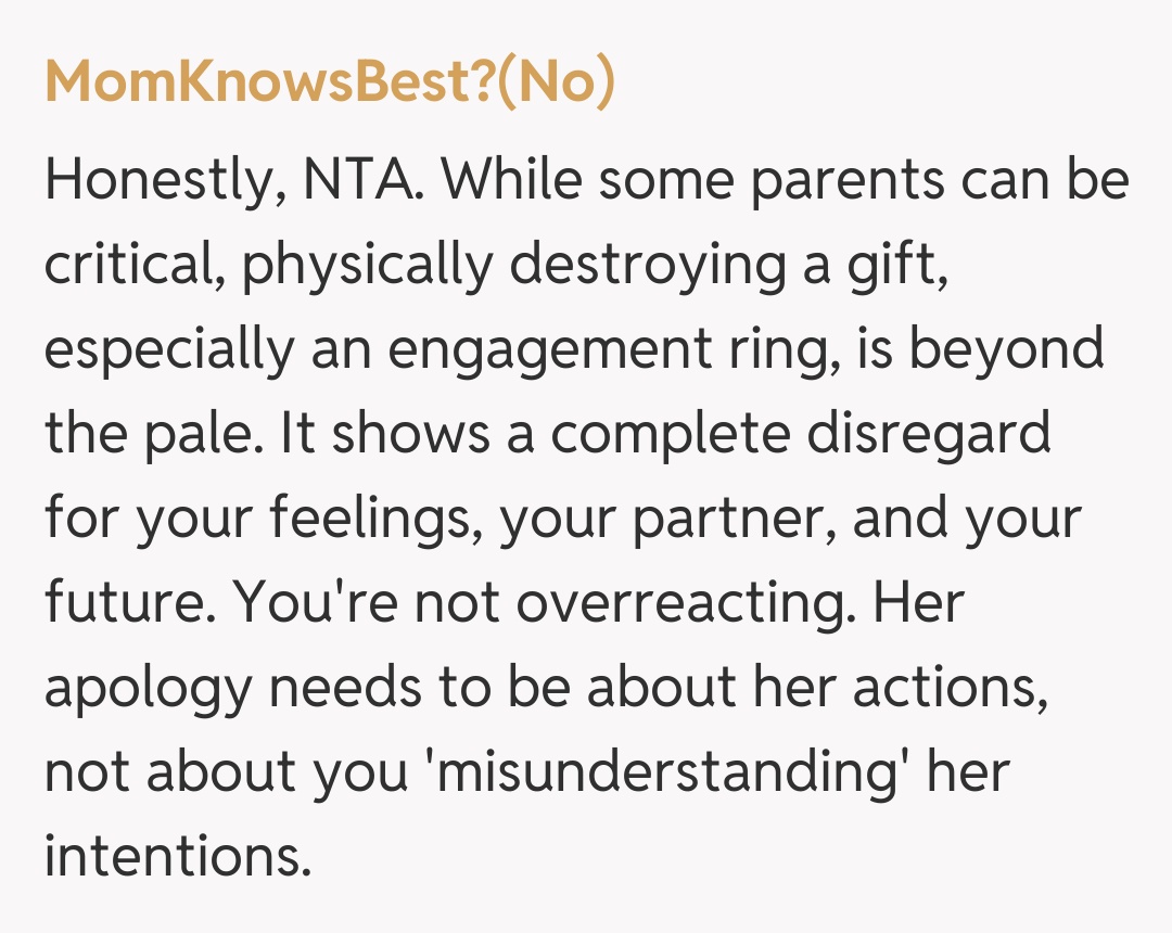 Comentariu de la MomKnowsBest?(No)